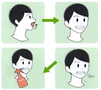 飲み込みのトレーニング・サッキング