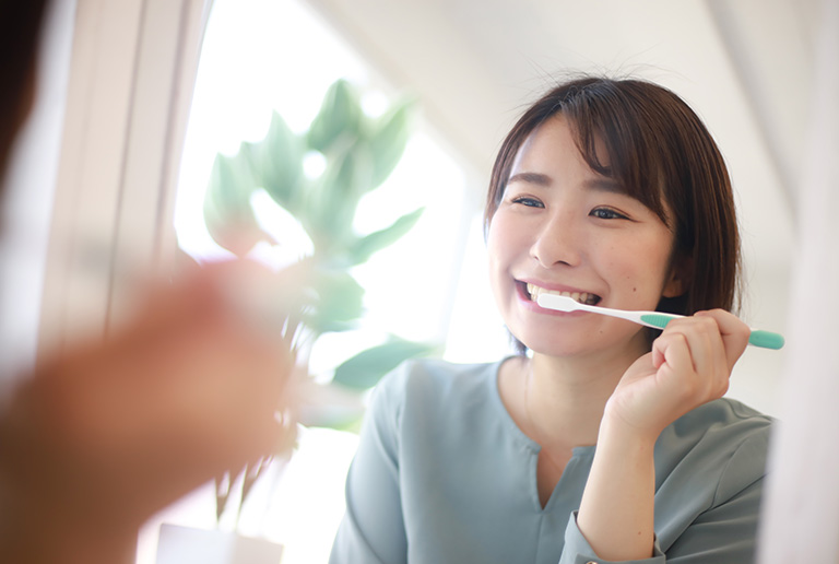 ながら磨きはダメ